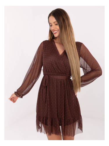 Dress-MI-SK-61430.62-brown