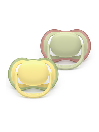 Залъгалки Ultra Air Philips AVENT 18м+ пастелни 2 бр неутрални