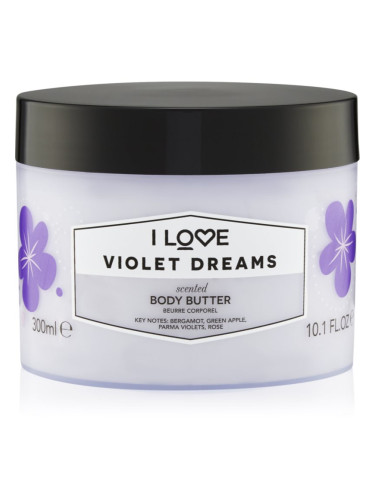 I Love Violet Dreams масло за тяло 330 мл.