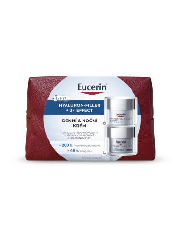 Eucerin Hyaluron-Filler + 3x Effect коледен подаръчен комплект