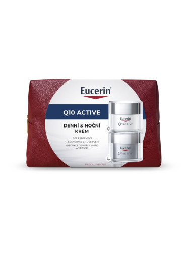 Eucerin Q10 Active подаръчен комплект за освежаване и изглаждане на кожата
