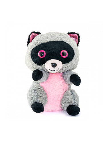 Плюшен енот Мими, сив, 40 см