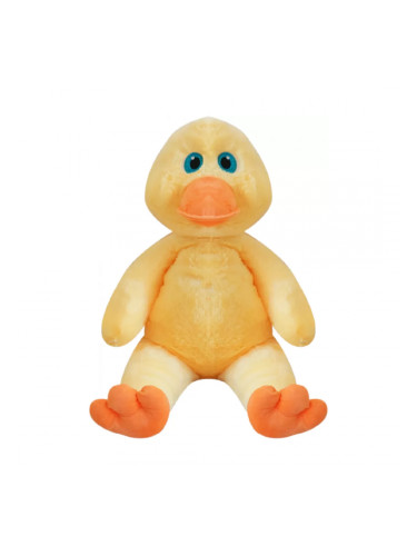 Плюшено пате Моли, жълто, 100 см