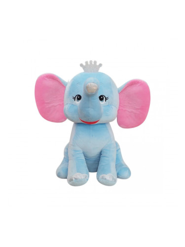 Плюшено слонче мама на Тара, син, 35 см