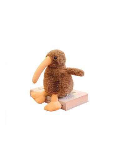  Плюшена птица киви, кафява, 23 см