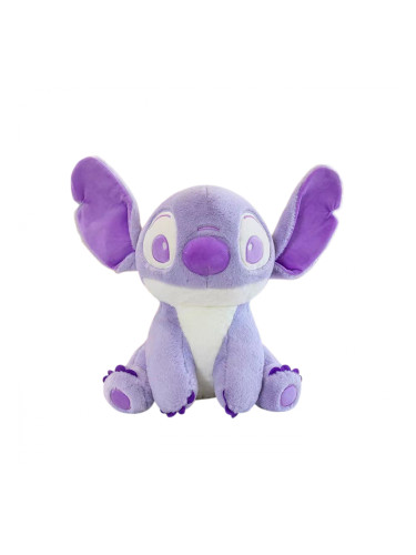 Плюшена играчка Стич в лилаво, Лило и Стич, 30 см