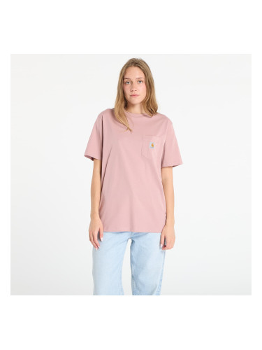 Тениска Carhartt WIP S/S Pocket T-Shirt UNISEX Glassy Pink S