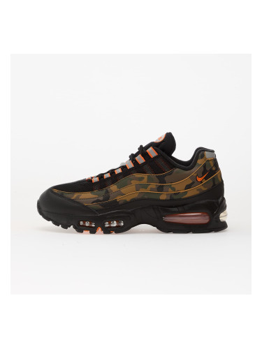 Сникърси Nike Air Max 95 Qs Black/ Safety Orange-Metallic Silver EUR 38