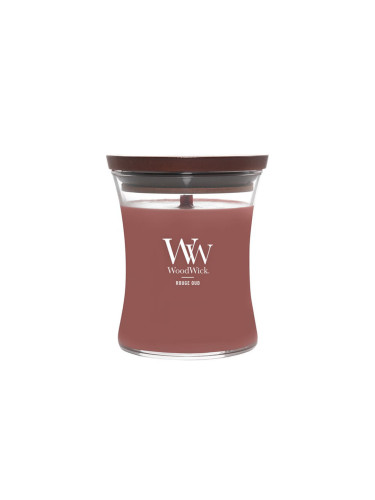 Woodwick Medium Hourglass Candle Rouge Oud Universal