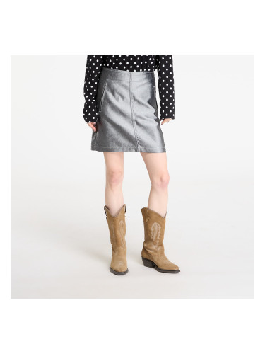 Пола Calvin Klein Jeans A Line Denim Skirt Blue 24