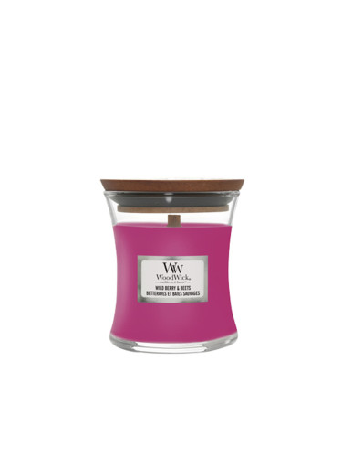 Woodwick Small Hourglass Candle Wild Berry & Beets Universal