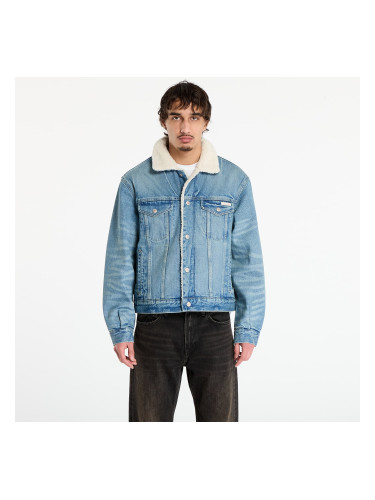Яке Calvin Klein Jeans 90S Sherpa Trucker Jacket Blue M