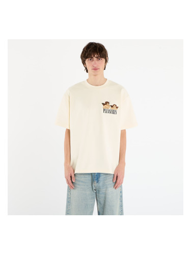 Тениска PLEASURES Dynamic Short Sleeve Crewneck Ecru M