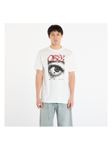 Тениска OBEY Midnite Crisis T-Shirt Pigment Vintage White M