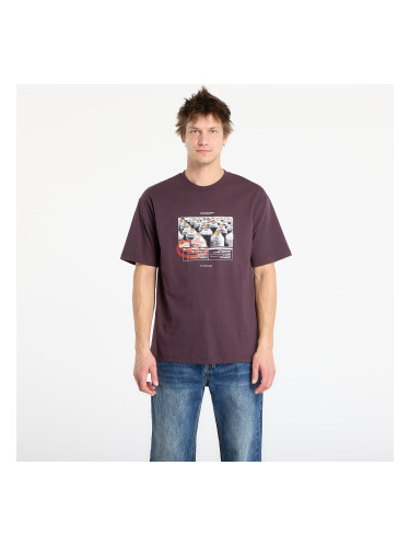 Тениска Vans Style Tips SS Tee Dark Port M