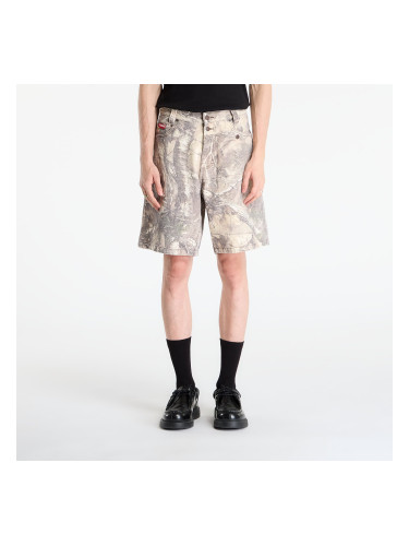 Къси панталони PLEASURES Hunt Canvas Jorts Sand Camo L
