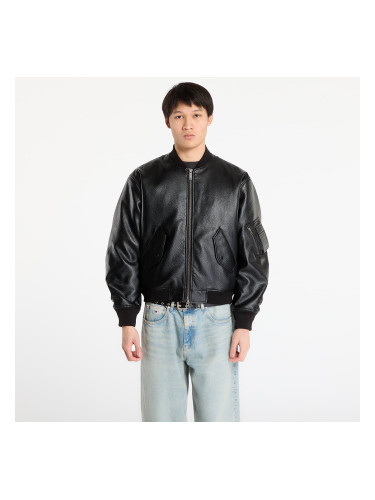 Яке Wasted Paris M Kingdom Faux Leather Bomber Black M