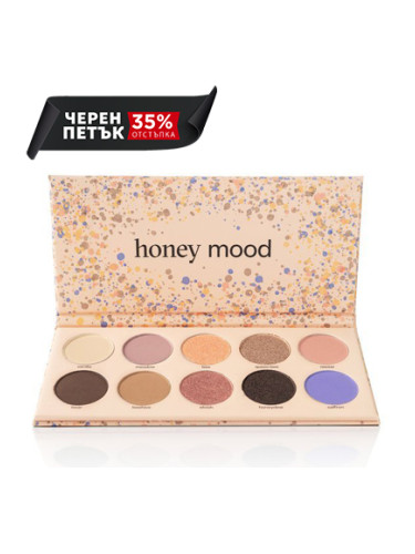 PAESE Honey Mood Eyeshadow Palette Палитра сенки за очи
