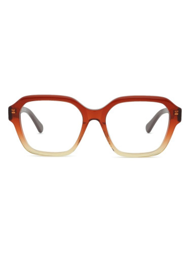 Chloé CH0272O 005 17 53 - диоптрични очила, квадратна, дамски, кафяви