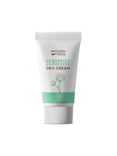БИО крем-дезодорант в туба Sensitive | Wooden Spoon