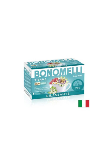 Билков чай Релакс - Нервно успокояване и баланс, 16 пакетчета | Bonomelli