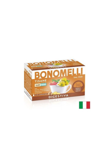 Билков чай за храносмилане - Комфорт и лекота след хранене, 16 пакетчета | Bonomelli
