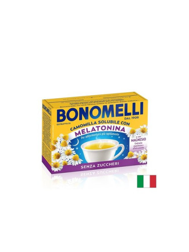 Лайка, мелатонин и магнезий - Регулация на съня и мускулна релаксация, 16 сашета | Bonomelli