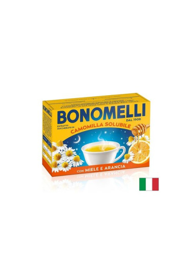 Разтворима напитка с лайка, мед и портокал, 16 сашета | Bonomelli