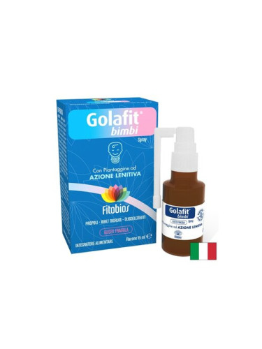 Спрей за гърло Голафит Бимби с прополис, касис и теснолист живовляк | Fitobios