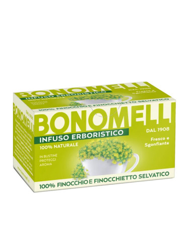 Билков чай с див и сладък копър 16 филтърни пакетчета | Bonomelli