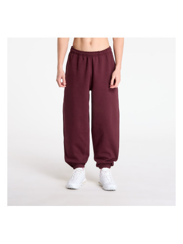 Потници Nike Solo Swoosh Men's Cuffed Fleece Pants Burgundy Crush/ Burgundy Crush/ White M