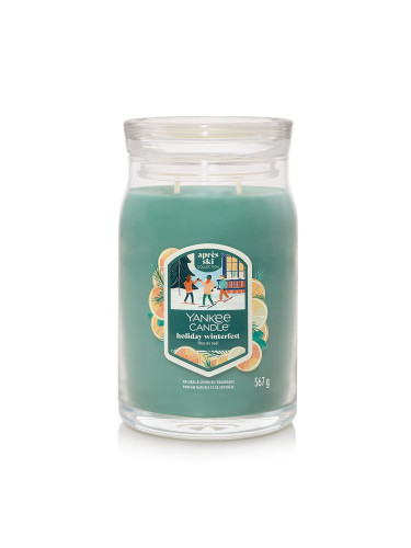 Yankee Candle Signature Large Jar 2 Wicks Holiday Winterfest Universal