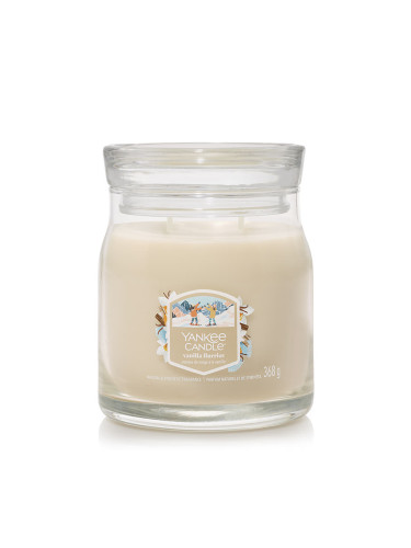 Yankee Candle Signature Medium Jar 2 Wicks Vanilla Flurries Universal