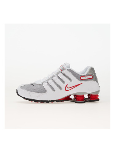Сникърси Nike Shox Nz White/ Metallic Silver-Sport Red EUR 44