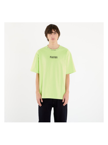 Тениска PLEASURES Cut Here Heavyweight Shirt Lime L