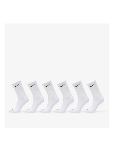 Чорапи Nike Everyday Plus Cushioned Training Crew Socks 6-Pack White/ Black S