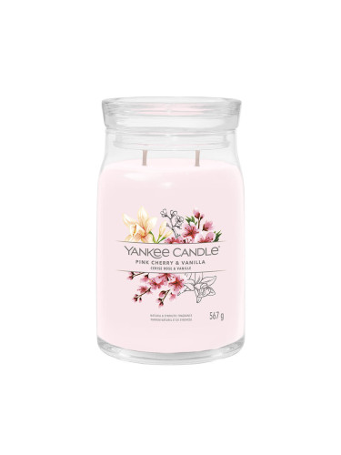 Yankee Candle Signature Large Jar 2 Wicks Pink Cherry & Vanilla Universal