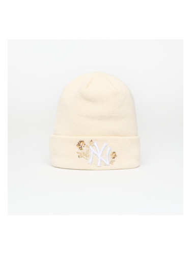 Шапка New Era New York Yankees MLB Sequi Cuff Knit Beanie Hat Rose Cream Universal