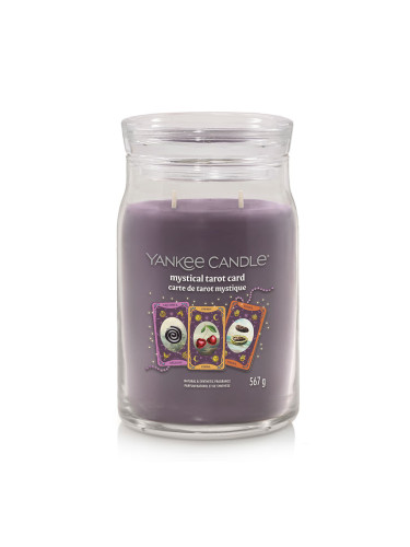 Yankee Candle Signature Large Jar 2 Wicks Halloween Mystical Tarot Card Universal