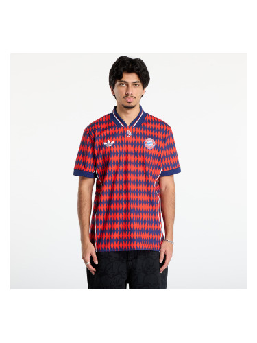 Тениска adidas FC Bayern Munich LFSTLR Jersey Red/ Dark Blue M