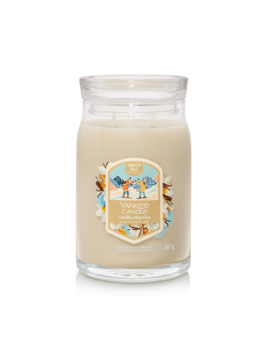 Yankee Candle Signature Large Jar 2 Wicks Vanilla Flurries Universal