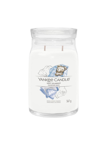 Yankee Candle Signature Large Jar 2 Wicks Soft Blanket Universal