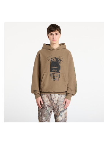 Суитшърт Brain Dead Future Vision Hoodie Coffee L