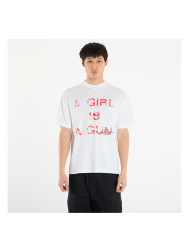 Тениска PLEASURES x FOOTSHOP EXCLUSIVE - G.I.A.G. T-Shirt White L