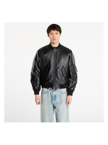 Яке Wasted Paris M Kingdom Faux Leather Bomber Black L
