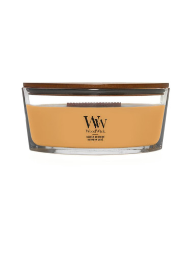 Woodwick Elipse Candle Golden Bourbon Universal