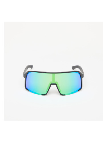 Слънчеви очила Horsefeathers Magnum Sunglasses Matt Black/ Mirror Green Universal