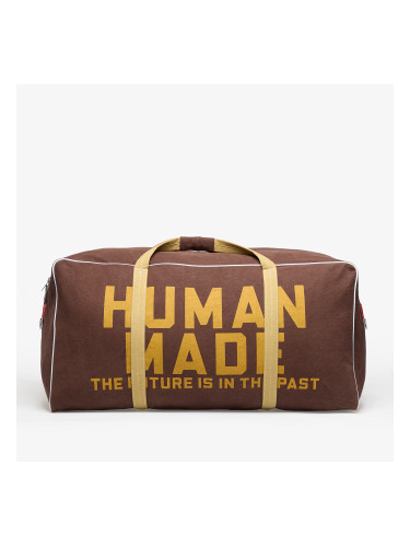 Чанта HUMAN MADE Canvas Boston Bag Large Brown Universal