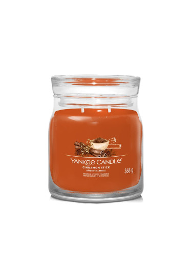 Yankee Candle Signature Medium Jar 2 Wicks Cinnamon Stick Universal
