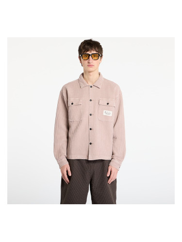 Риза Brain Dead Waffle Button Front Shirt Sand S
